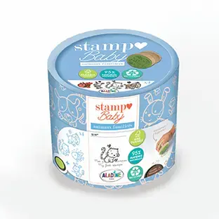 Tampons animaux familiers Aladine bébé18m 