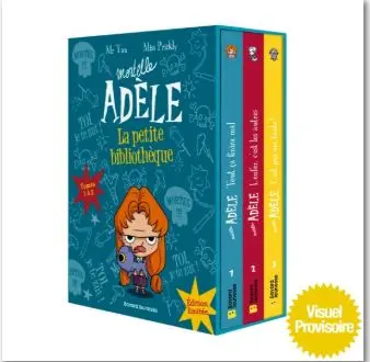 Ma bibliothèque Mortelle Adèle: Coffret des tomes 1 à 3 