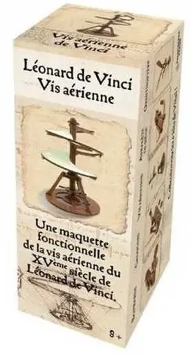 Maquette Léonard De Vinci - Vis aérienne