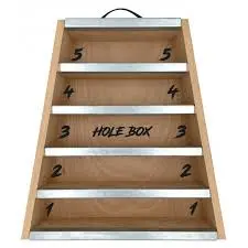 Holebox - Boîte à trous 5 cases