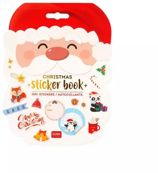 Livre d'autocollants de Noël