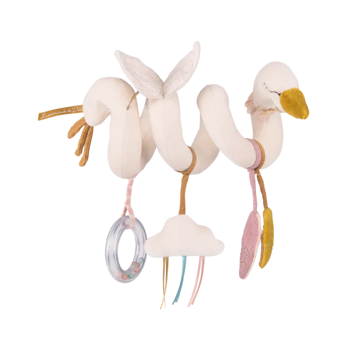 La petite école de danse - Grande peluche d'activités Spirale