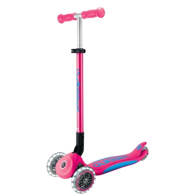 Globber Primo Foldable Plus Lights Bleue