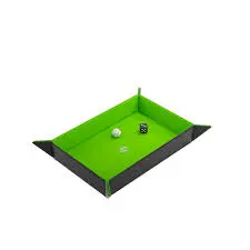 Plateau à dé magnétique - Rectangulaire - Vert