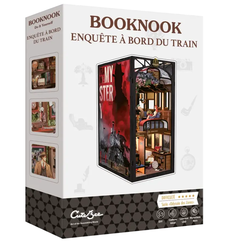 BOOKNOOK - ENQUETE A BORD DU TRAIN