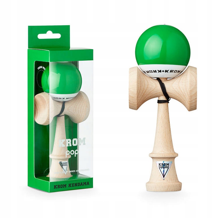 Kendama Krom pop Vert