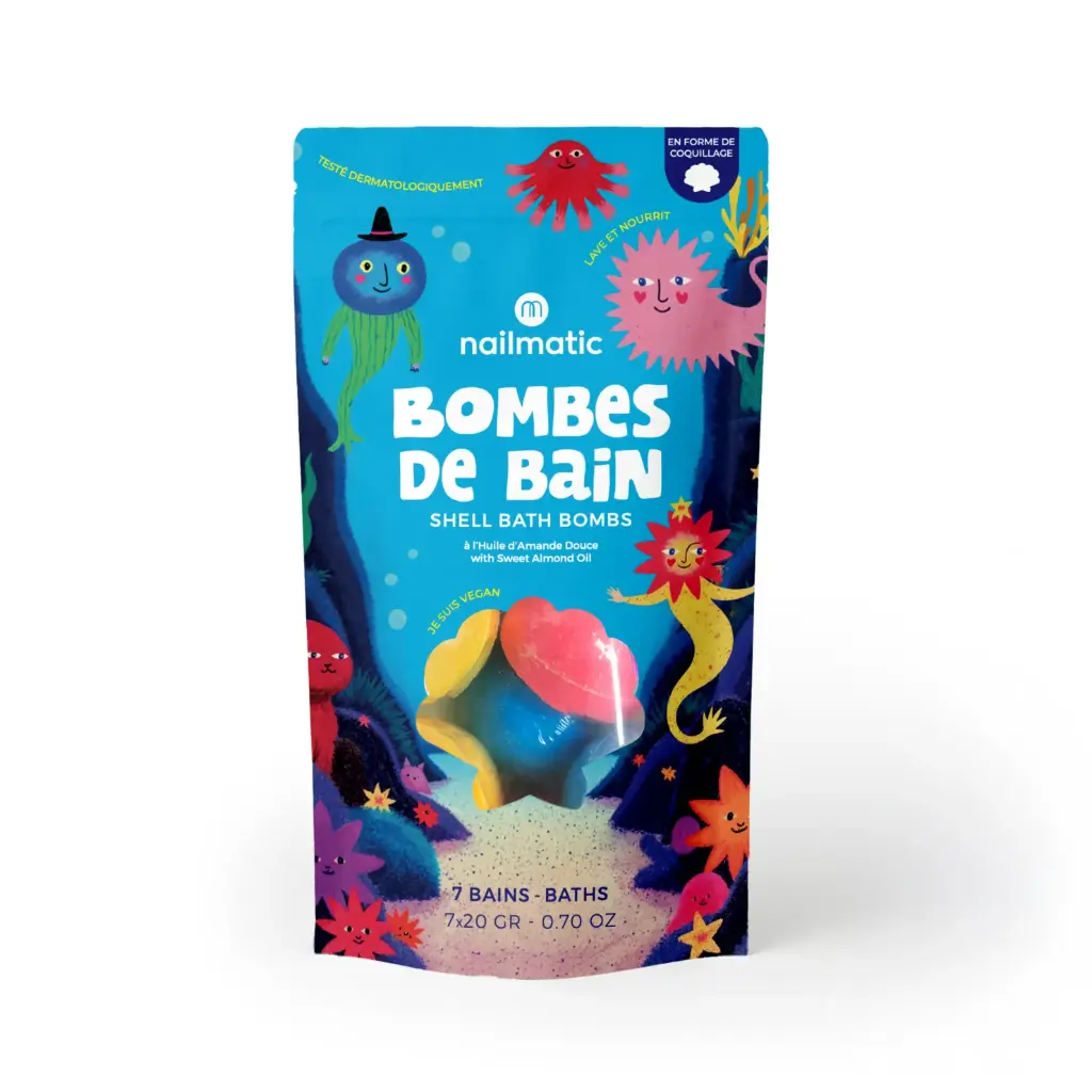 Bombes de bain Coquillages
