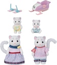 Sylvanian - La famille Panthère des neiges 