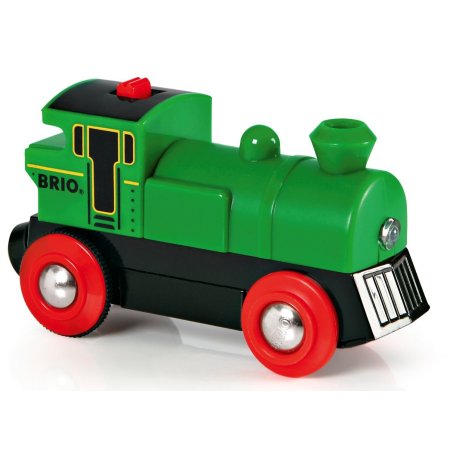 Brio Locomotive à pile directionnelle Verte