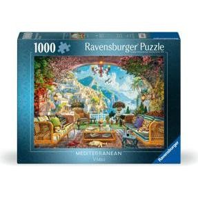 Puzzle 1000 pcs - Vue méditerranéenne