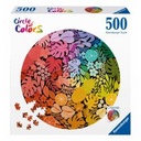 Puzzle 500 pcs - Cercle de couleurs Tropique 