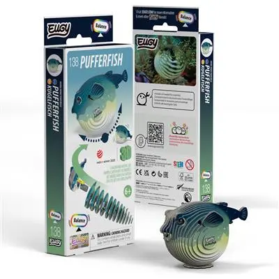 Eugy Poisson globe (Pufferfish)
