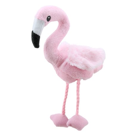 Marionnette à doigt Flamant rose
