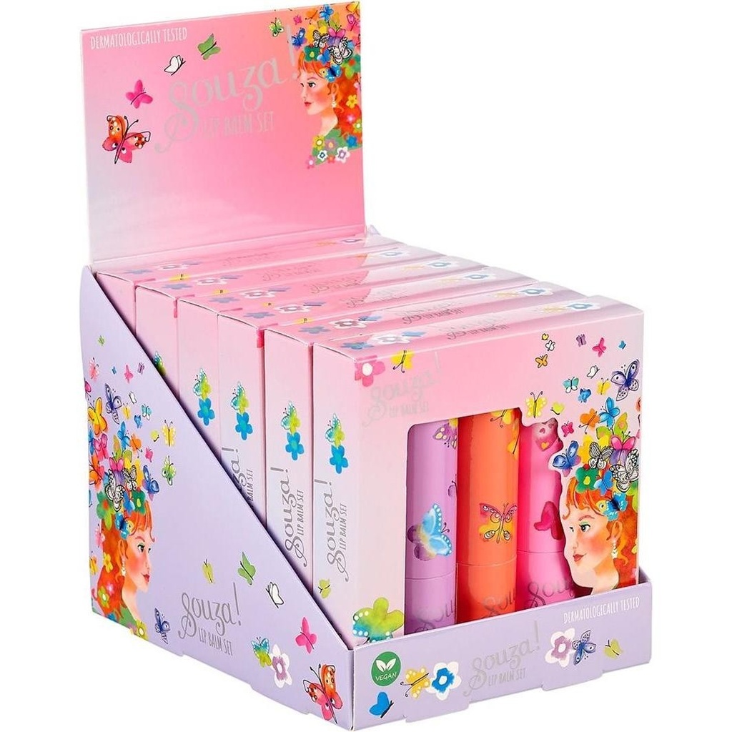 Set de baumes à lèvre x3