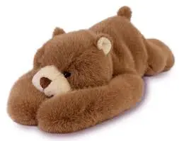 Peluche - Podcolle Ours marron lesté