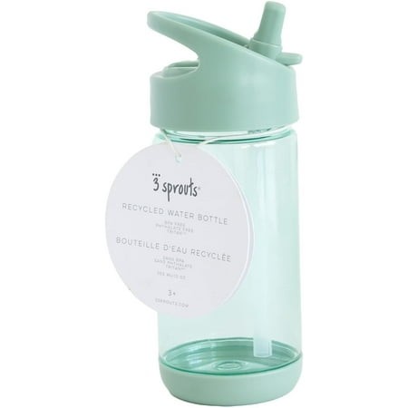 3 Sprouts - Gourde Enfant Anti Fuite Verte