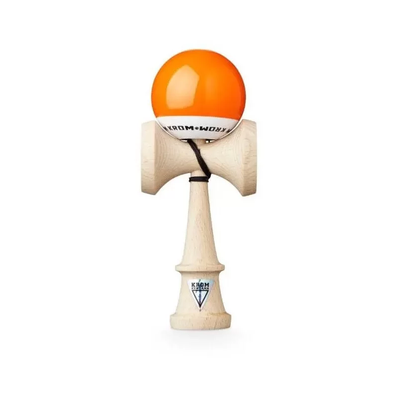 Jeu de plein air Krom Kendama Orange