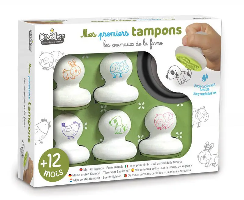 Mes premiers tampons les animaux de la ferme