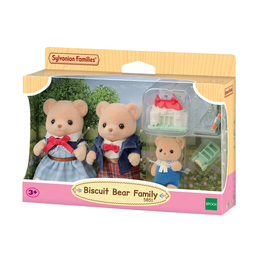 Sylvanian families - La famille ours biscuit