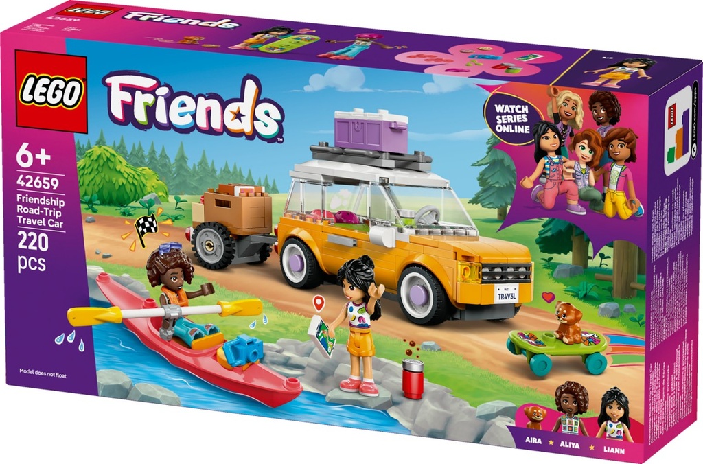 Friendship Road-Trip Travel Car