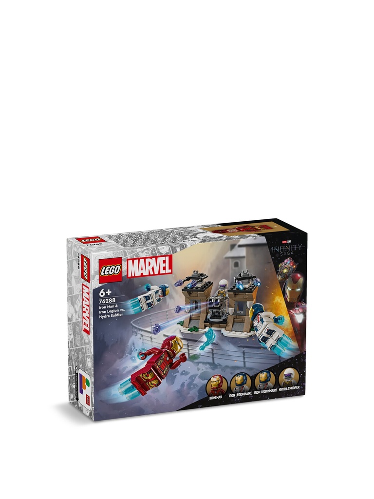 LEGO Iron Man & Iron Legion Vs. Hydra Soldier