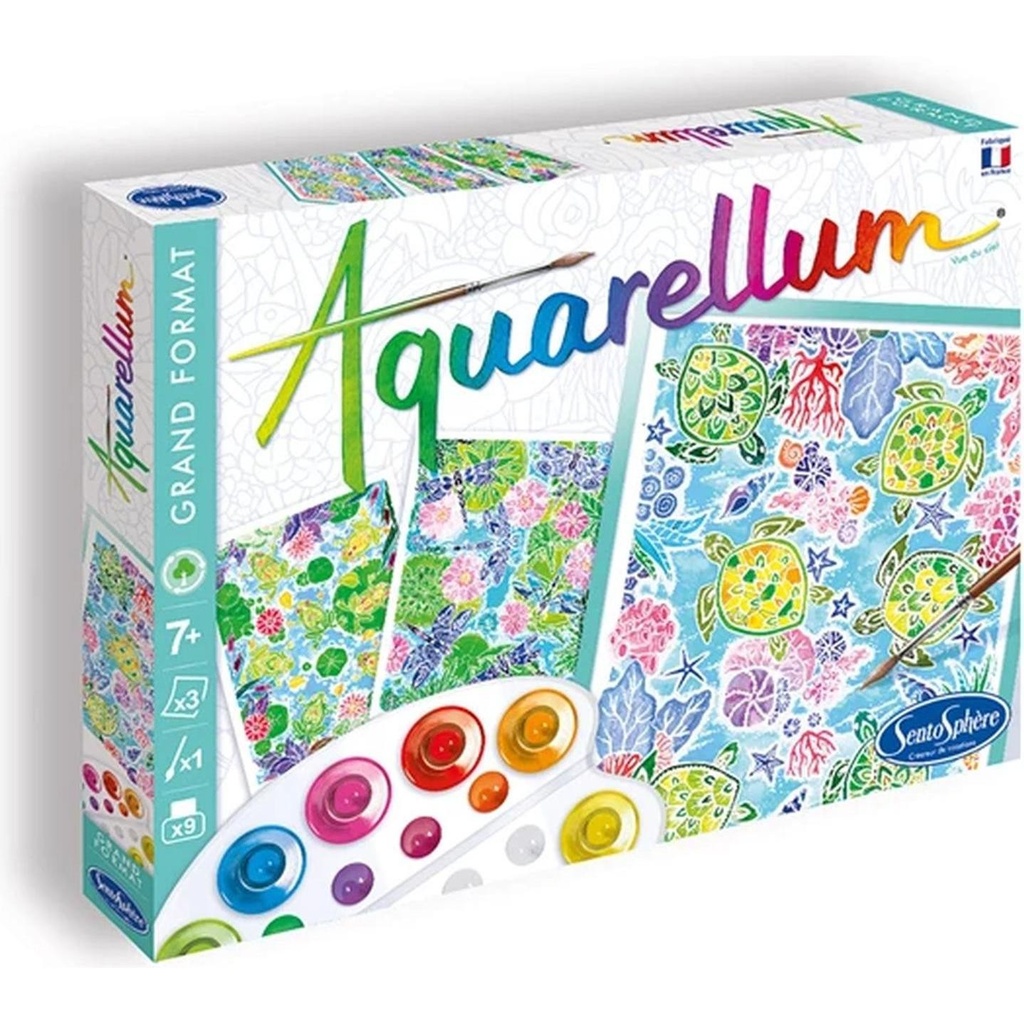 Aquarellum - Vu du ciel