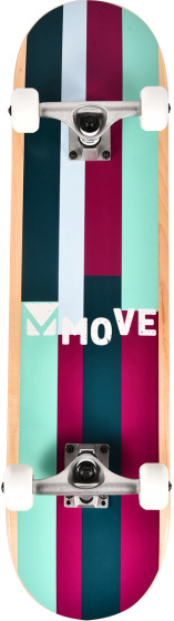 Skateboard Stripes 79 X 19,7 Cm Mauve