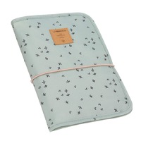 Pochette de change Floral menthe