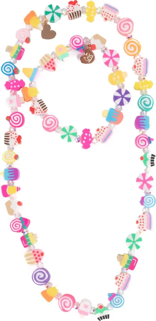 Collier et bracelet Bonbons