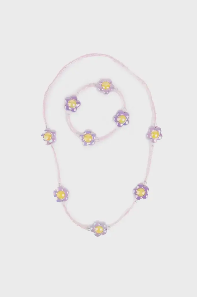 Collier et bracelet Fou des marguerites