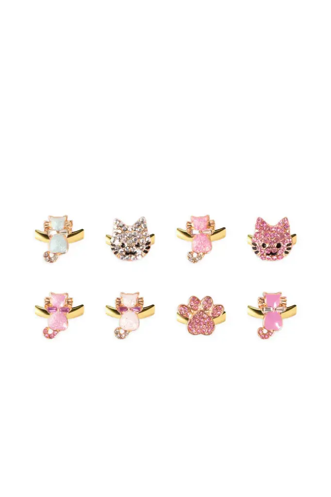 Bagues toupies Chatons