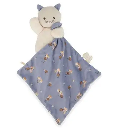 Carré Douceur - Doudou chat lilas