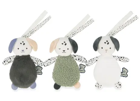 Doudous sensoriels chiens