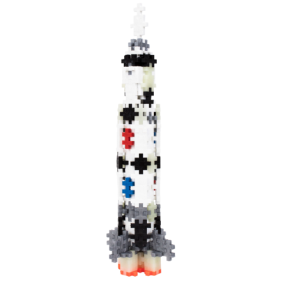 Plus-Plus - Méga Tube Fusée Saturne V (240p)