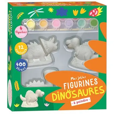Mes jolies figurines dinosaures à peindre