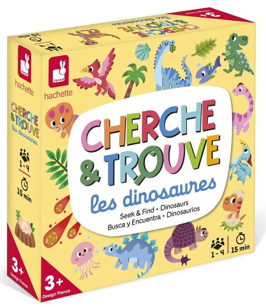 MON PREMIER CHERCHE ET TROUVE - DINOS