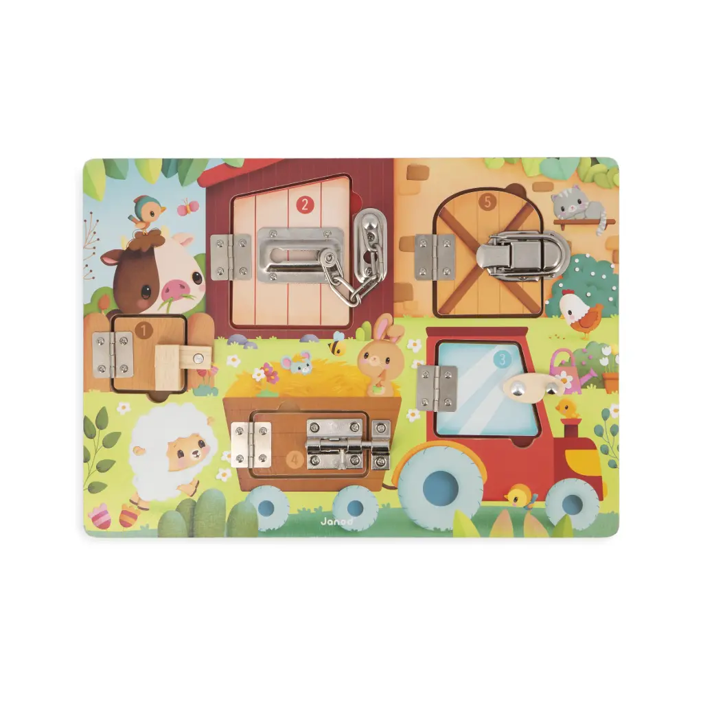 FERME - PLANCHE A VERROUS