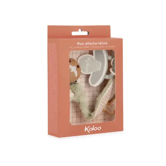 Attache-tétine verte