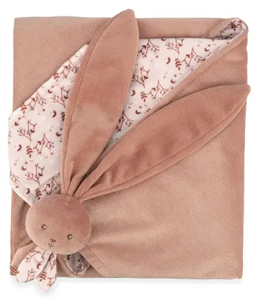 Ma couverture doudou terracotta