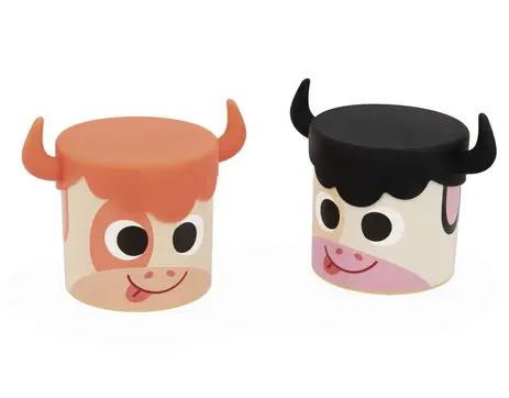 Boîte à Meuh avec cornes