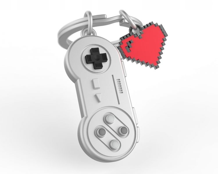Porte-clé Métalmorphose - Manette de jeux
