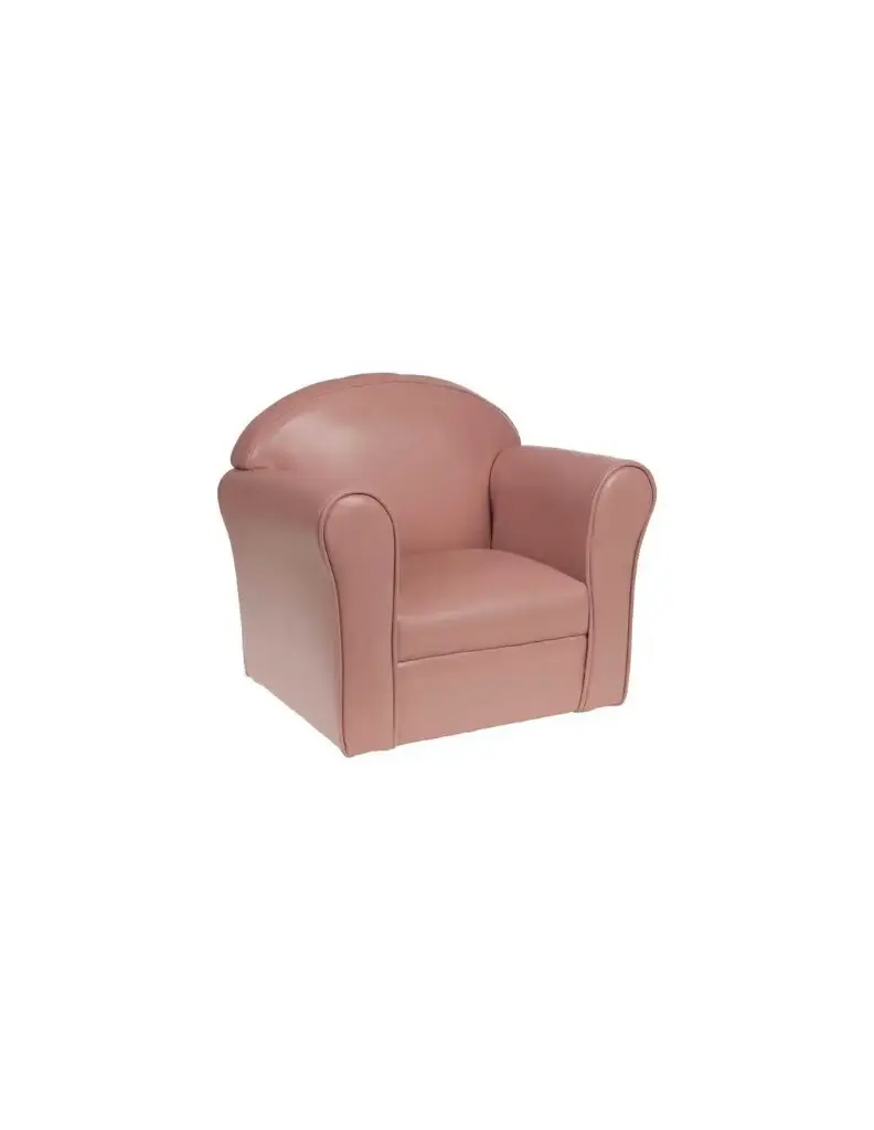 Fauteuil club rose
