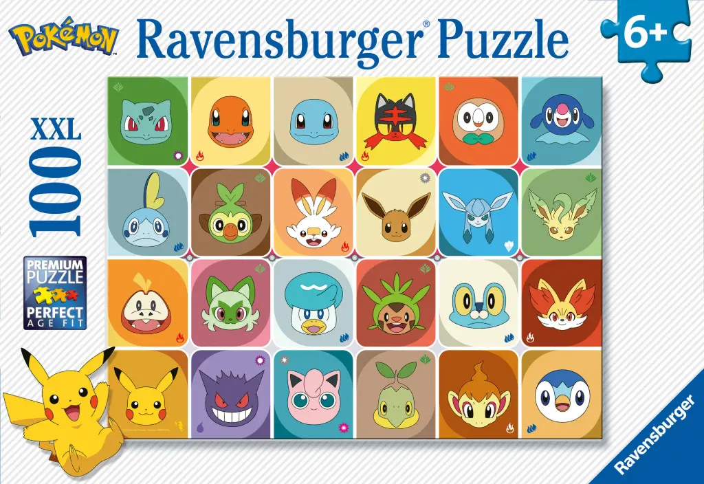 Puzzle Pokemon 100pcs xxl