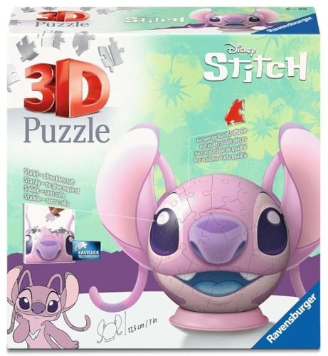 Puzzle 3D ronds Disney Angel - 72 pièces