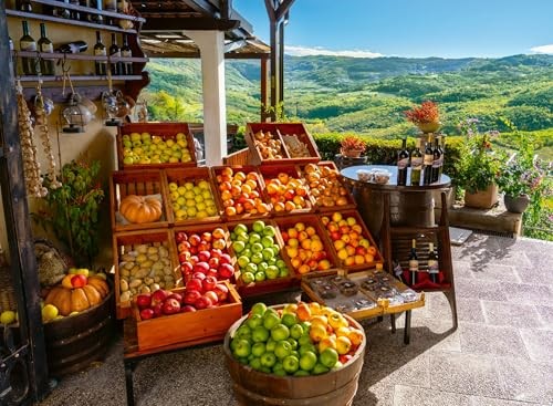 Puzzle 500 pcs - Marché de fruits et de légumes