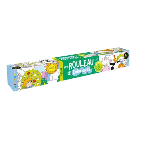 Mon rouleau de coloriage Ferme