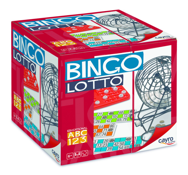 Bingo avec cage métal