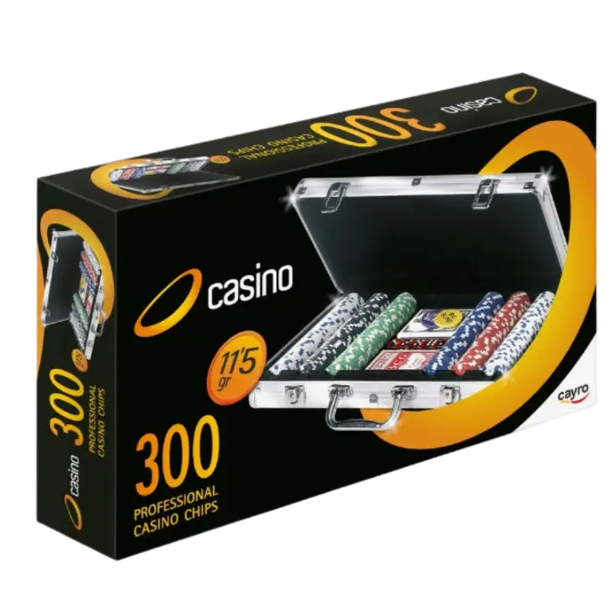 Jetons de poker - Boîte en aluminium