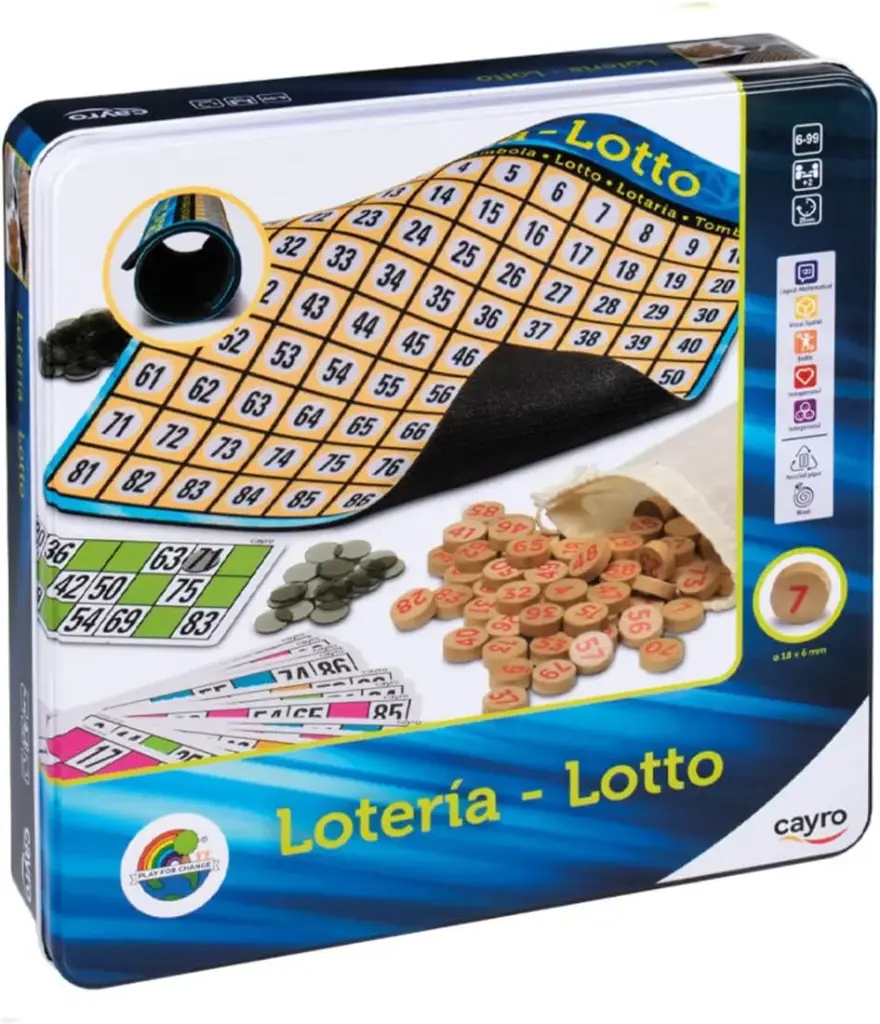 Bingo - Boîte en métal