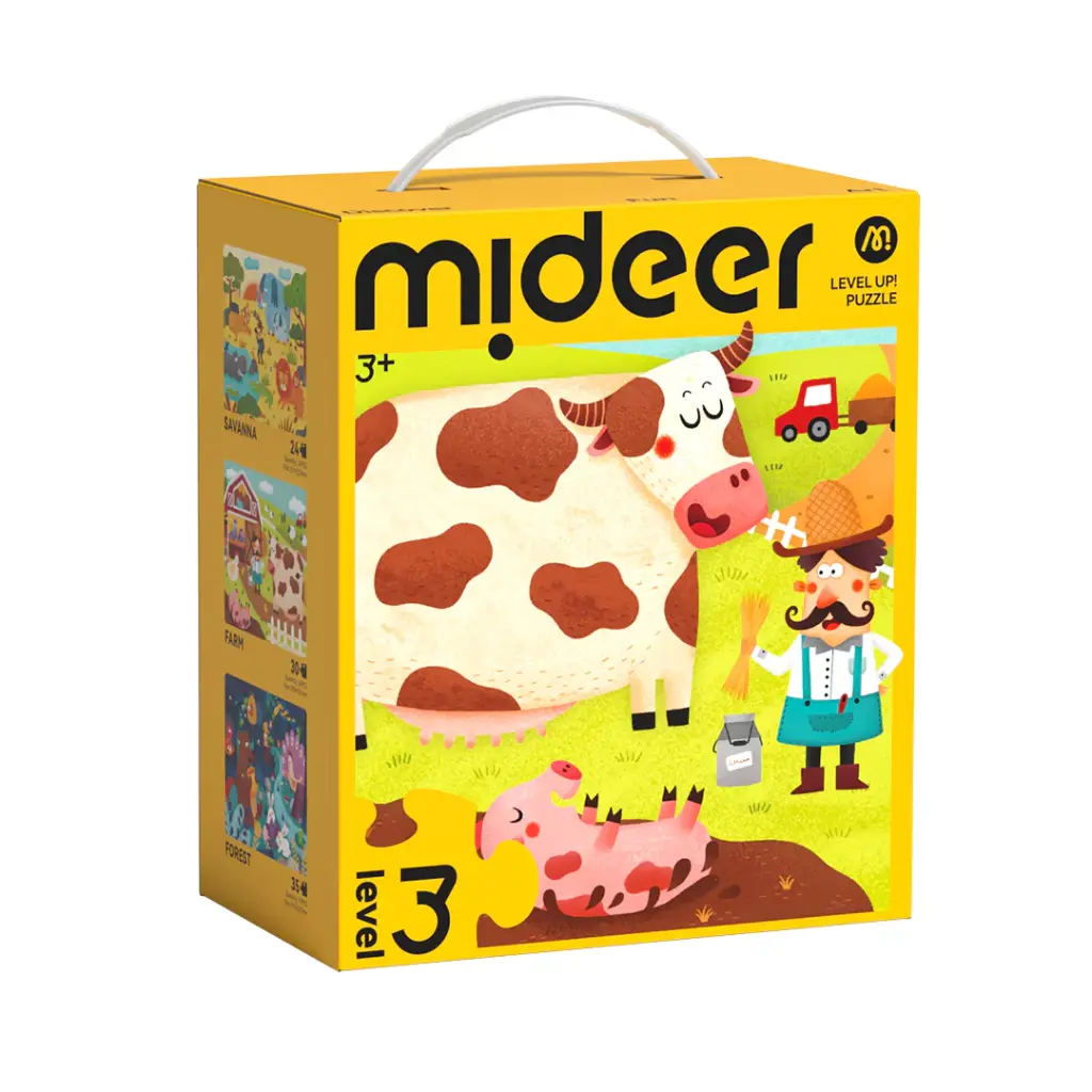 Mideer - Level up puzzles - La ferme